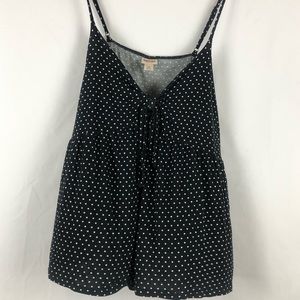 Mossimo Supply Co. Polkadot Babydoll Tank  XXL